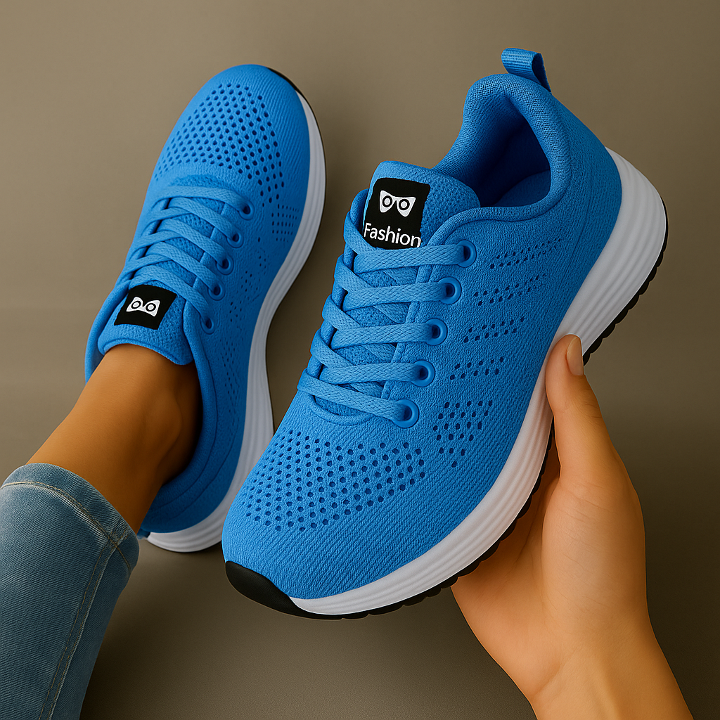 OrthoStep Åndbare Sneakers – Premium Ortopædisk Komfort og Støtte 2026