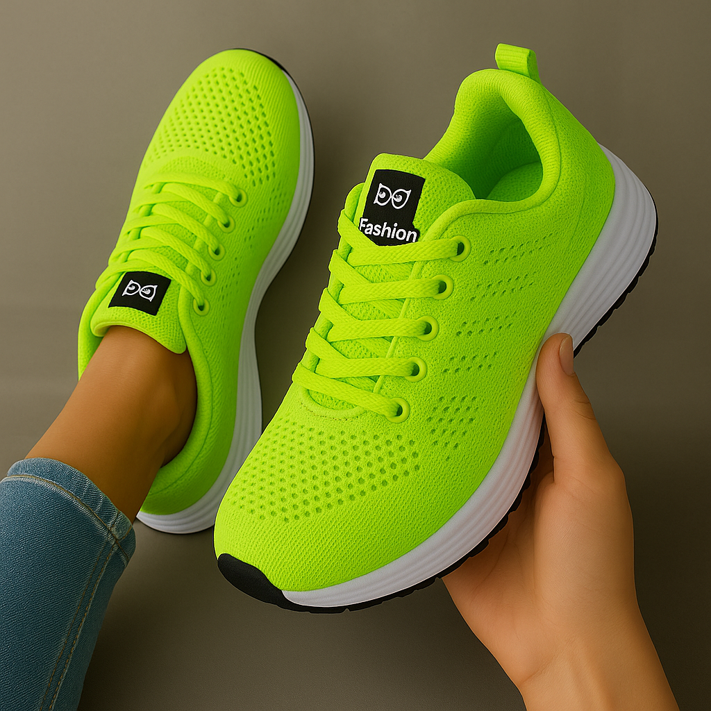 OrthoStep Åndbare Sneakers – Premium Ortopædisk Komfort og Støtte 2026